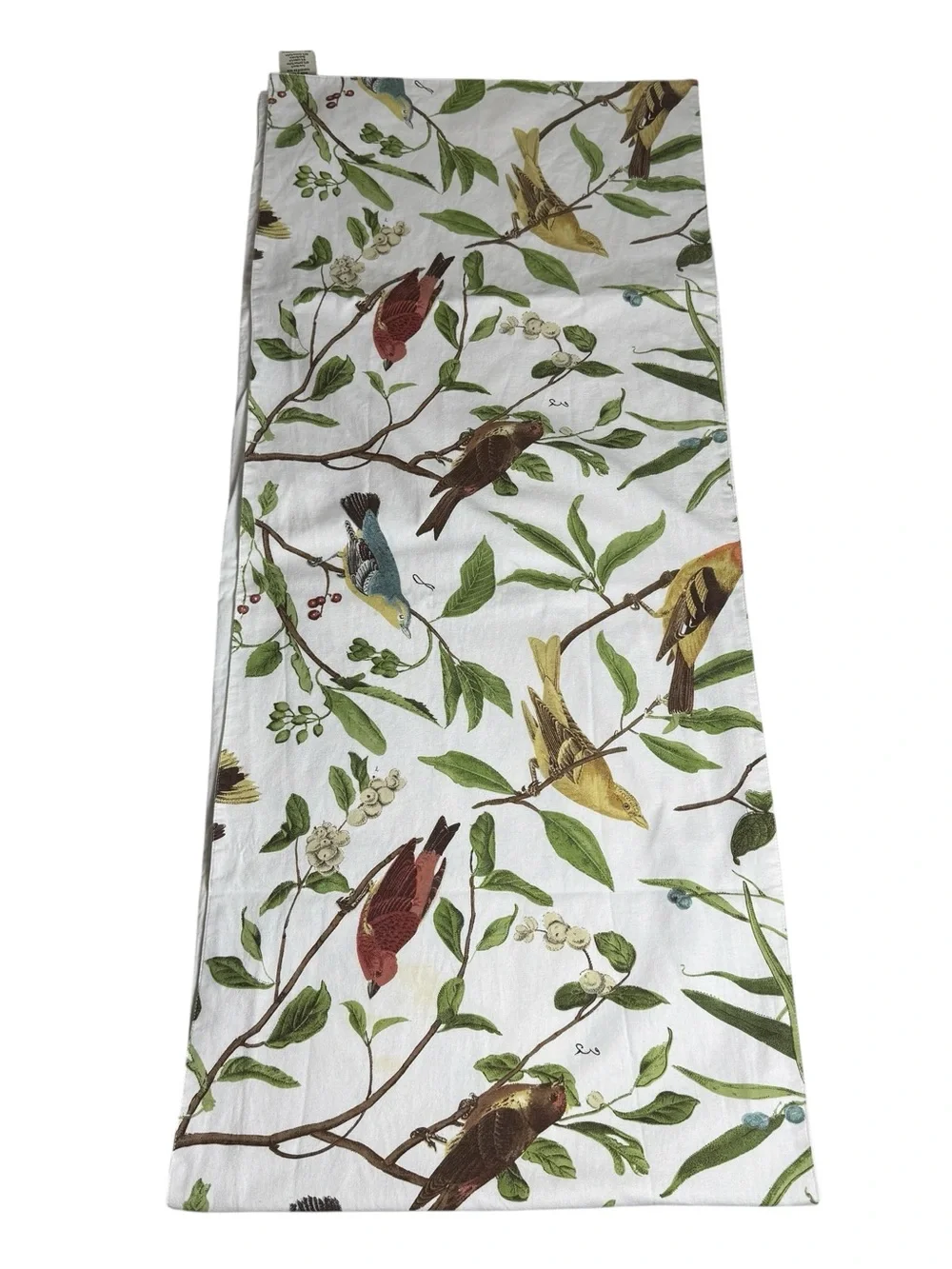 Pottery Barn Spring Sparrow Table Runner Green, Red, Blue, Yellow, Brown **READ